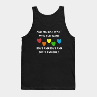 Boys and Boys and Girls and Girls Tank Top